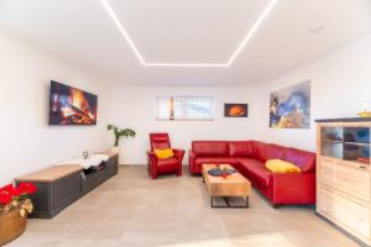 Wohnzimmer im Doppelhaus Top 2 in Dobl